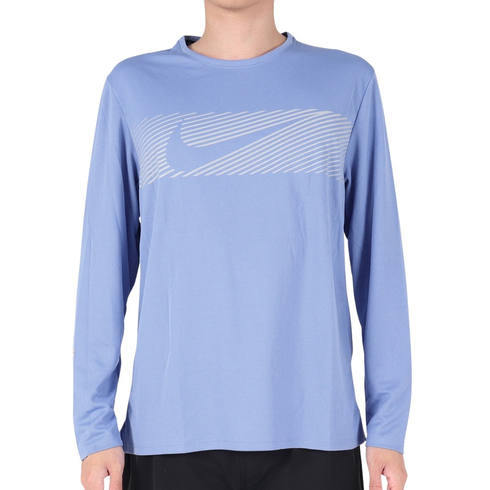 ナイキ（NIKE）（メンズ）ドライフィット UV 長袖ランニングトップ マイラー フラッシュ FB8553-450