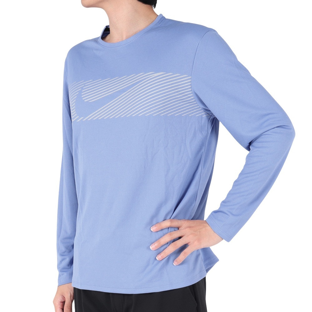 ナイキ（NIKE）（メンズ）ドライフィット UV 長袖ランニングトップ マイラー フラッシュ FB8553-450