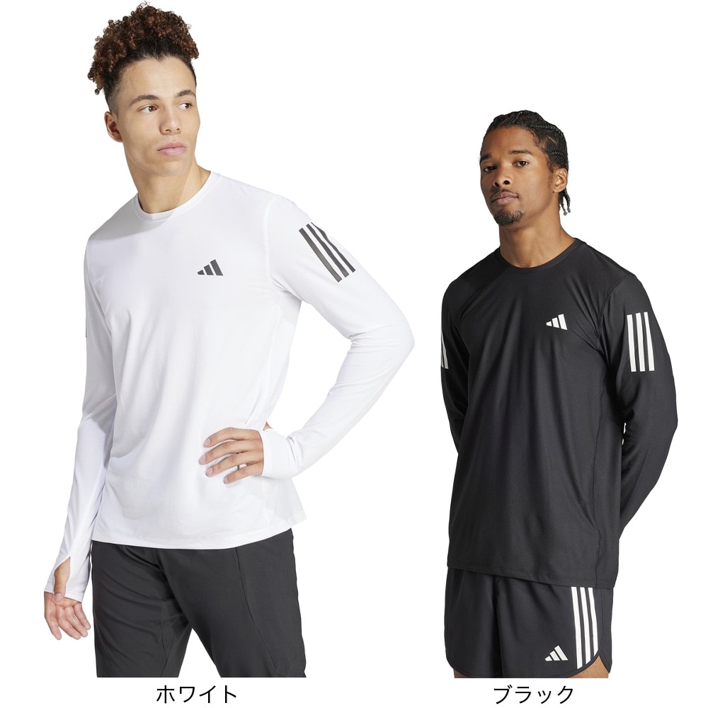 アディダス（adidas）（メンズ）ランニングウェア B オウン ザ ラン 長袖Tシャツ IKM72-IK7432