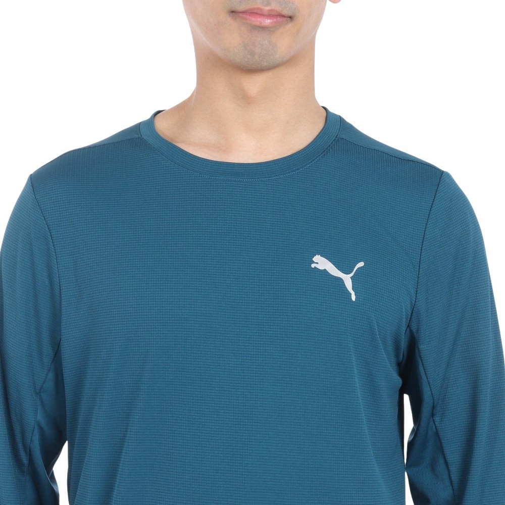 プーマ（PUMA）（メンズ）ランニング ラン フェイバリット 長袖 Tシャツ 523669 21 BGRY