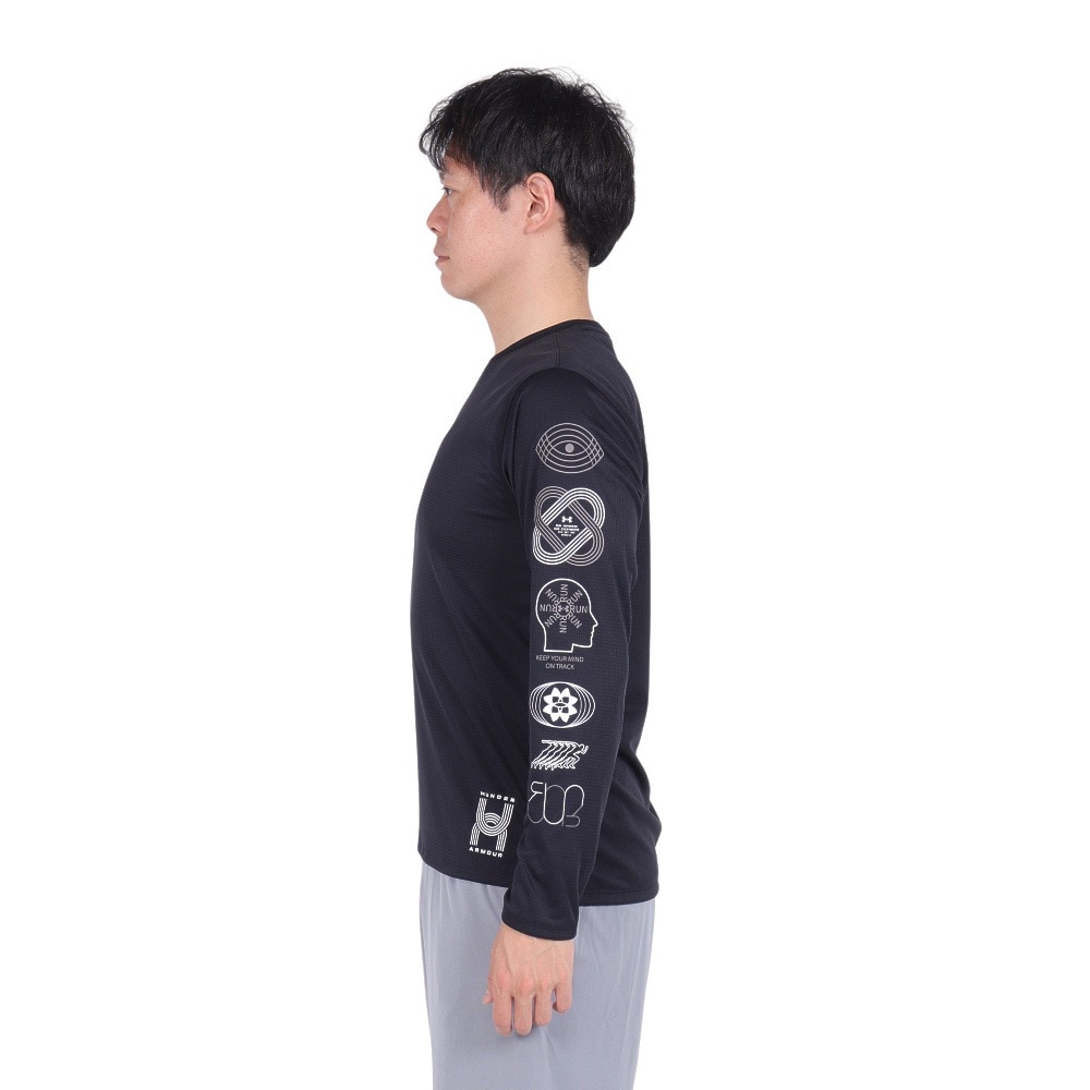 アンダーアーマー（UNDER ARMOUR）（メンズ）スピードストライド ロングスリーブTシャツ 1388246 001