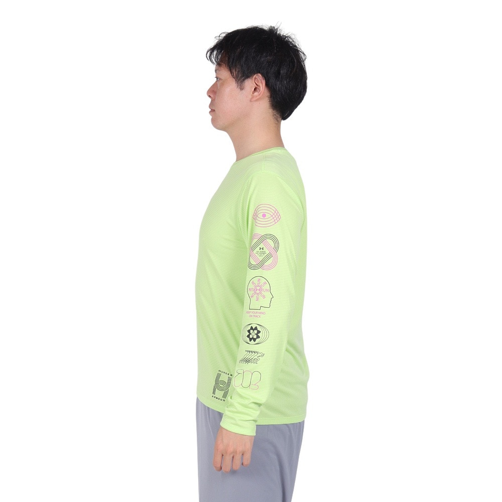 アンダーアーマー（UNDER ARMOUR）（メンズ）スピードストライド ロングスリーブTシャツ 1388246 304