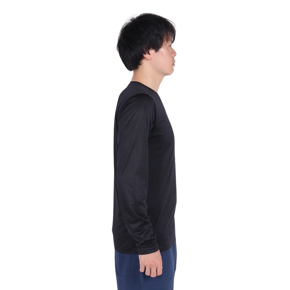 ニューバランス（new balance）（メンズ）Sport Essentials ラン ロングスリーブTシャツ MT41225BK