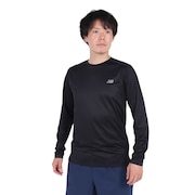 (メンズ)Sport Essentials ラン ロングスリーブTシャツ MT41225BK