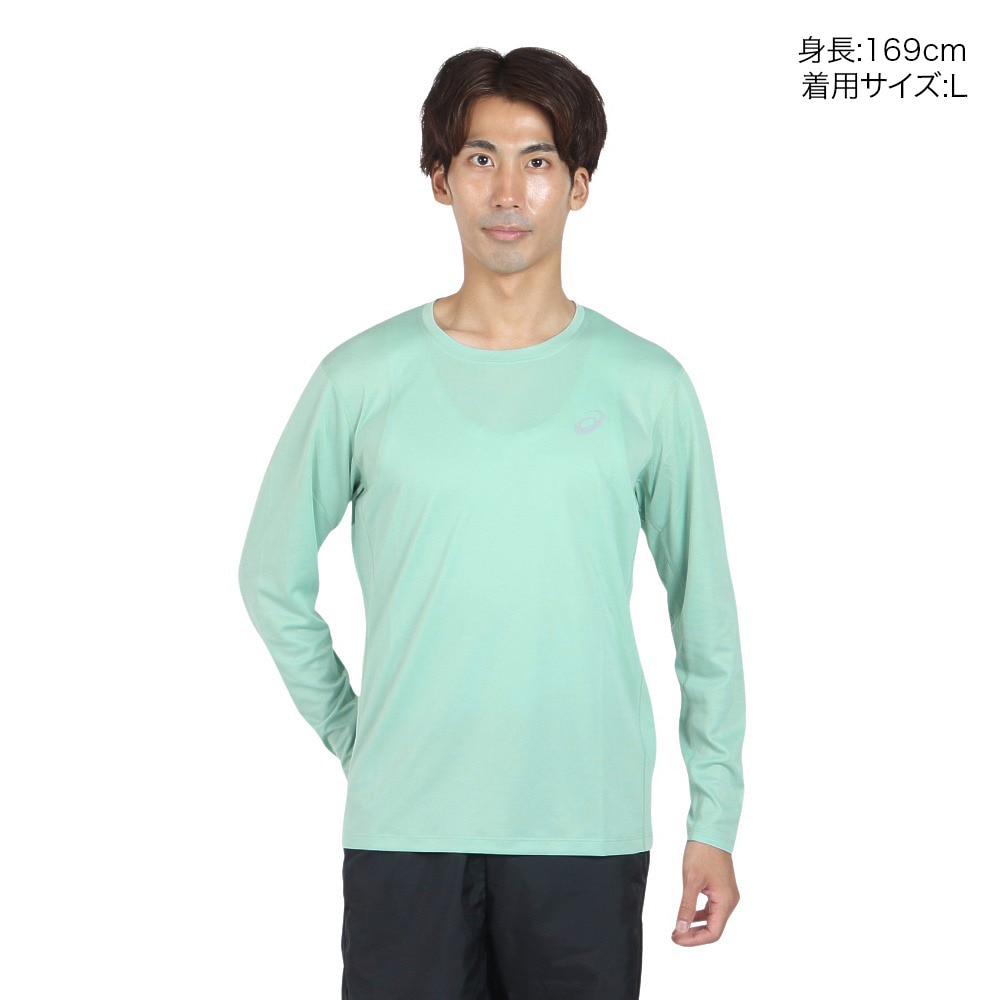 アシックス（ASICS）（メンズ）ランニングドライ長袖シャツ 2011C350.301