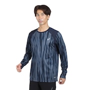 (メンズ)ROADランニンググラフィック長袖シャツ 2011D099.400