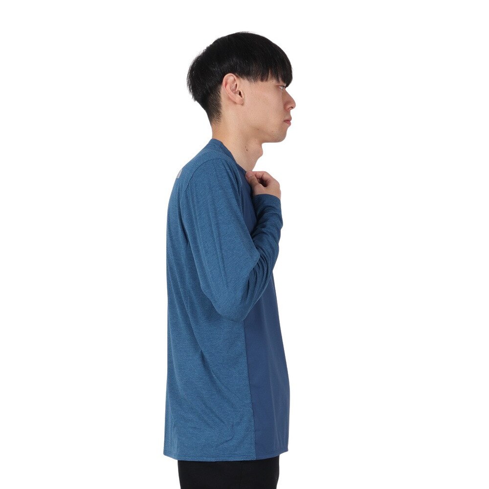 ザ・ノース・フェイス（THE NORTH FACE）（メンズ）ロングスリーブ ハイブリッド GTD メランジクルーネック NT62275 OB