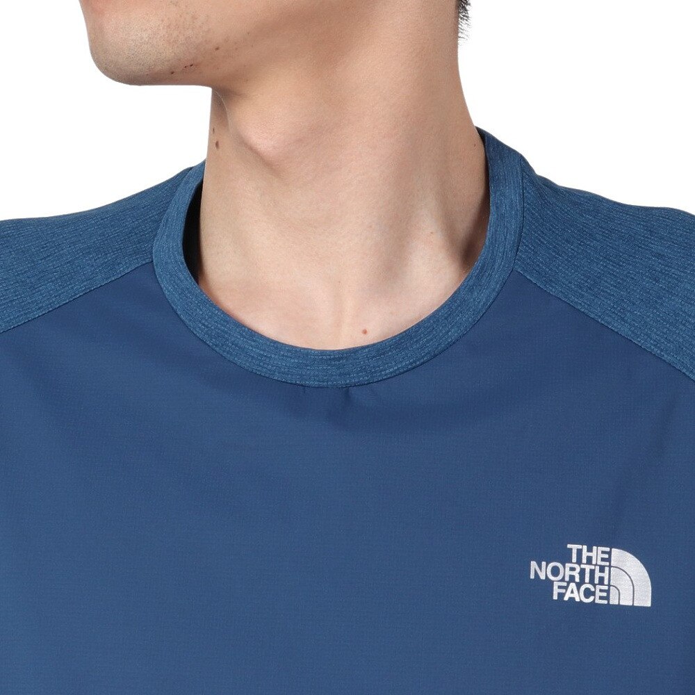 ザ・ノース・フェイス（THE NORTH FACE）（メンズ）ロングスリーブ ハイブリッド GTD メランジクルーネック NT62275 OB