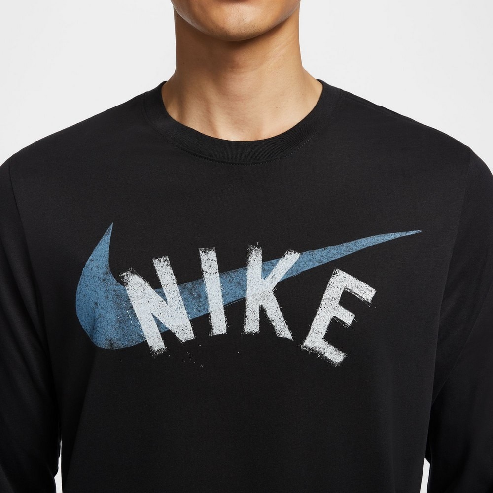 ナイキ（NIKE）（メンズ）ドライフィット スウッシュ 長袖Tシャツ HF6133-010