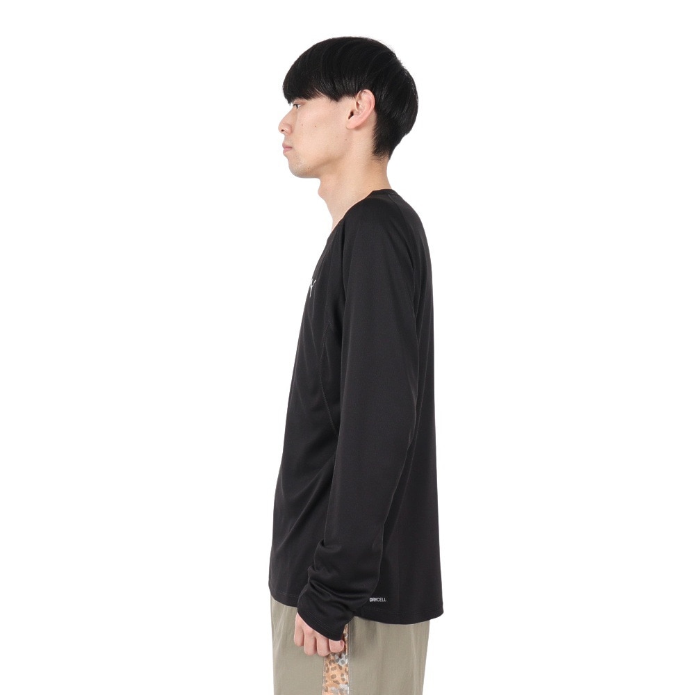 プーマ（PUMA）（メンズ）ランニング ラン ヴェロシティ AOP 長袖Tシャツ 527242 01 BLK