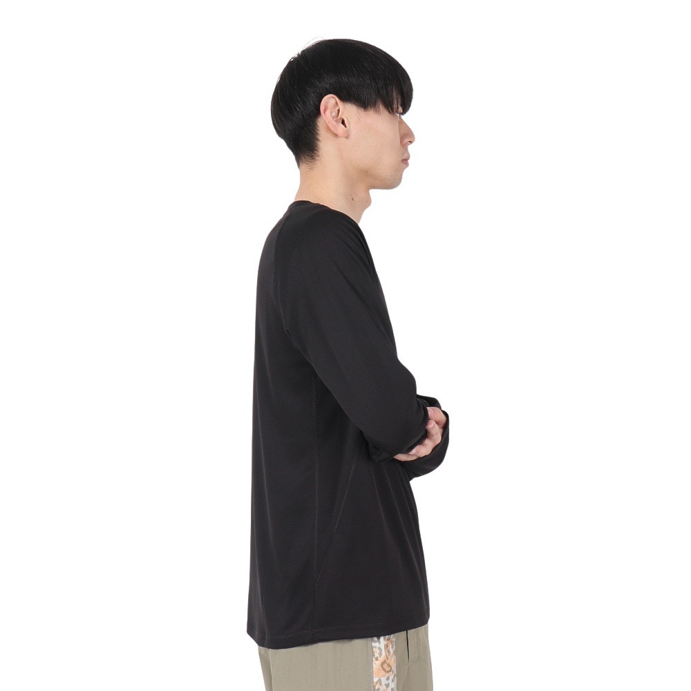 プーマ（PUMA）（メンズ）ランニング ラン ヴェロシティ AOP 長袖Tシャツ 527242 01 BLK