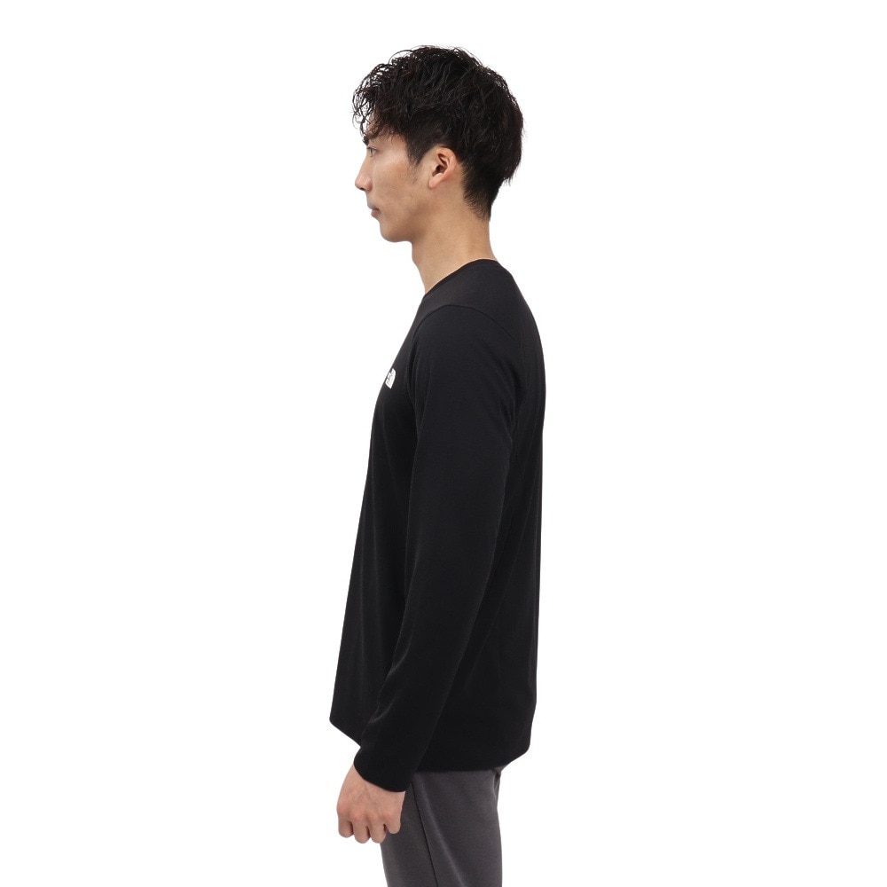 ザ・ノース・フェイス（THE NORTH FACE）（メンズ）長袖Tシャツ GTDメランジクルー NT12597 K