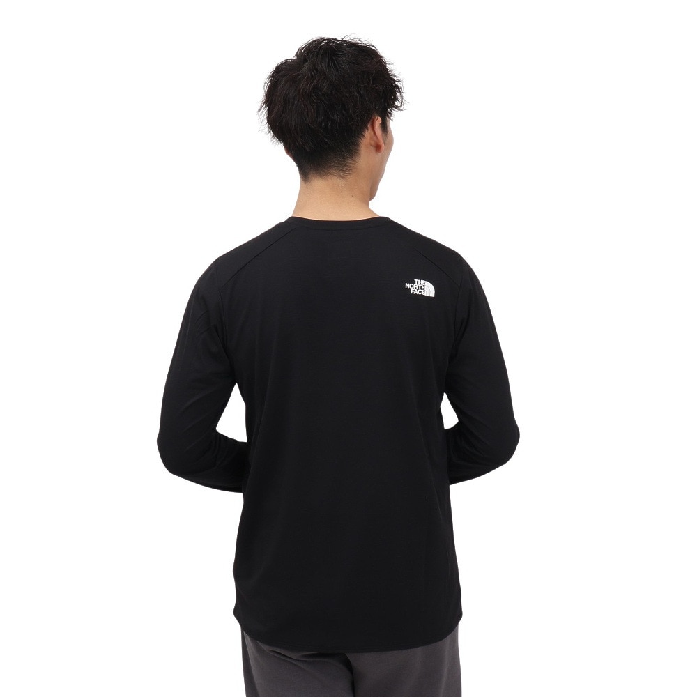 ザ・ノース・フェイス（THE NORTH FACE）（メンズ）長袖Tシャツ GTDメランジクルー NT12597 K