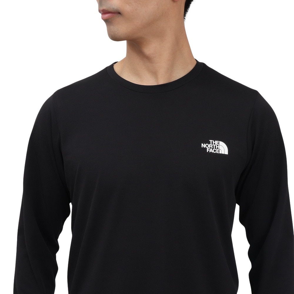ザ・ノース・フェイス（THE NORTH FACE）（メンズ）長袖Tシャツ GTDメランジクルー NT12597 K