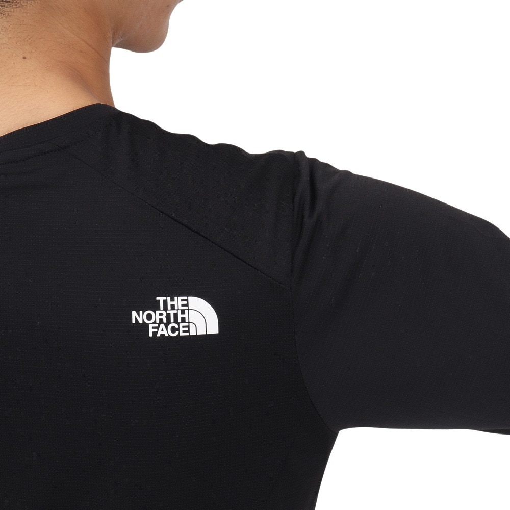 ザ・ノース・フェイス（THE NORTH FACE）（メンズ）長袖Tシャツ GTDメランジクルー NT12597 K