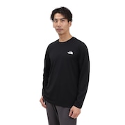 (メンズ)長袖Tシャツ GTDメランジクルー NT12597 K