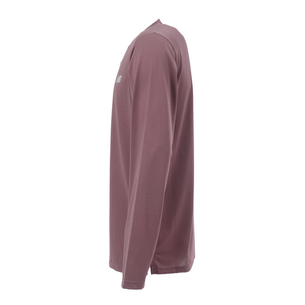 ニューバランス（new balance）（メンズ）スポーツ エッセンシャル ランロングTシャツ MT41225FDP