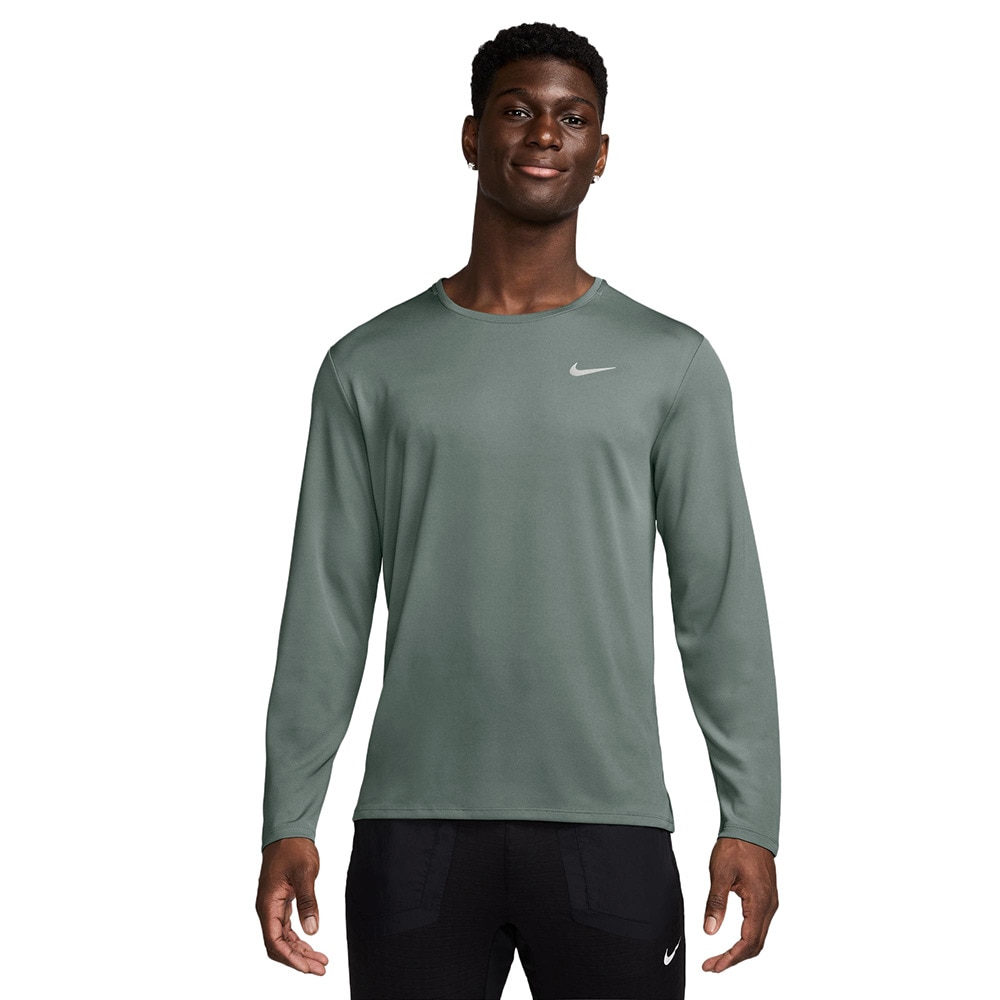ナイキ（NIKE）（メンズ）マイラー ドライフィット UV ロングスリーブ ランニングトップ FB7071-364