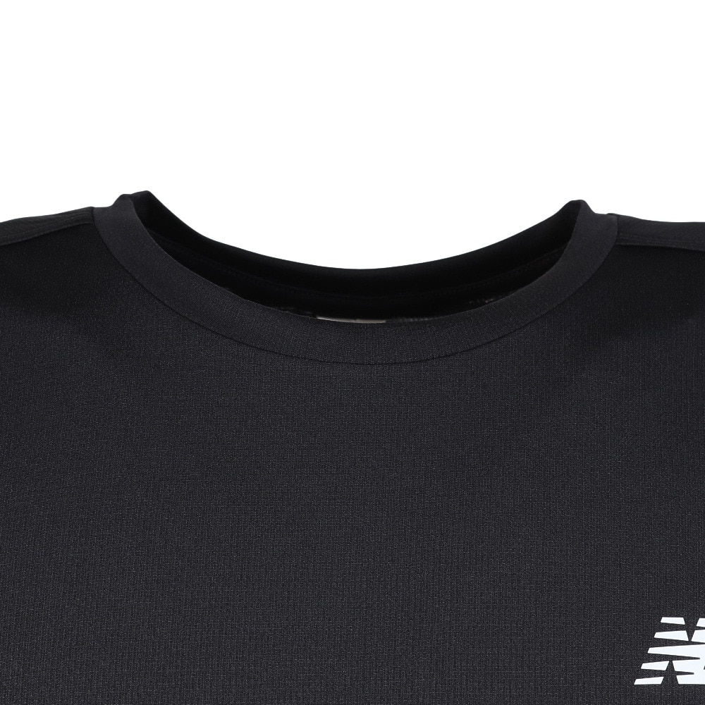 ニューバランス（new balance）（メンズ）スポーツライナー長袖Tシャツ AMT53407BK