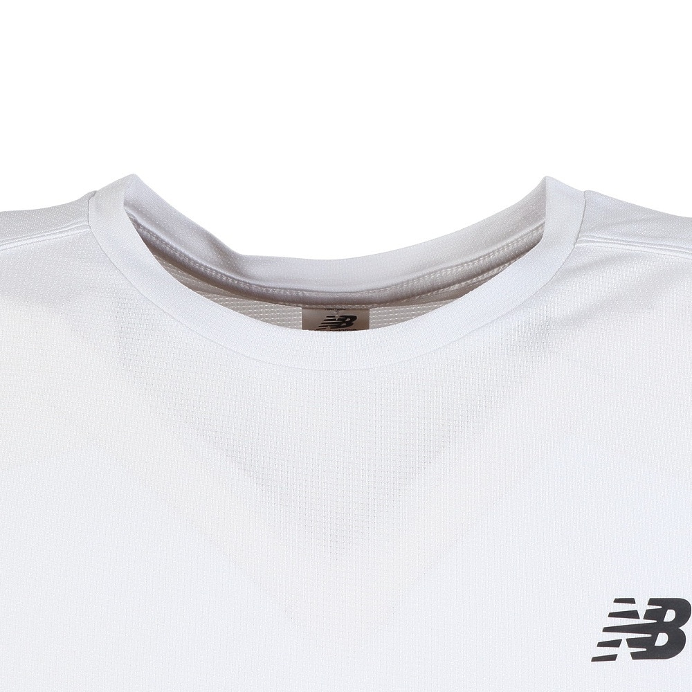 ニューバランス（new balance）（メンズ）スポーツライナー長袖Tシャツ AMT53407WT