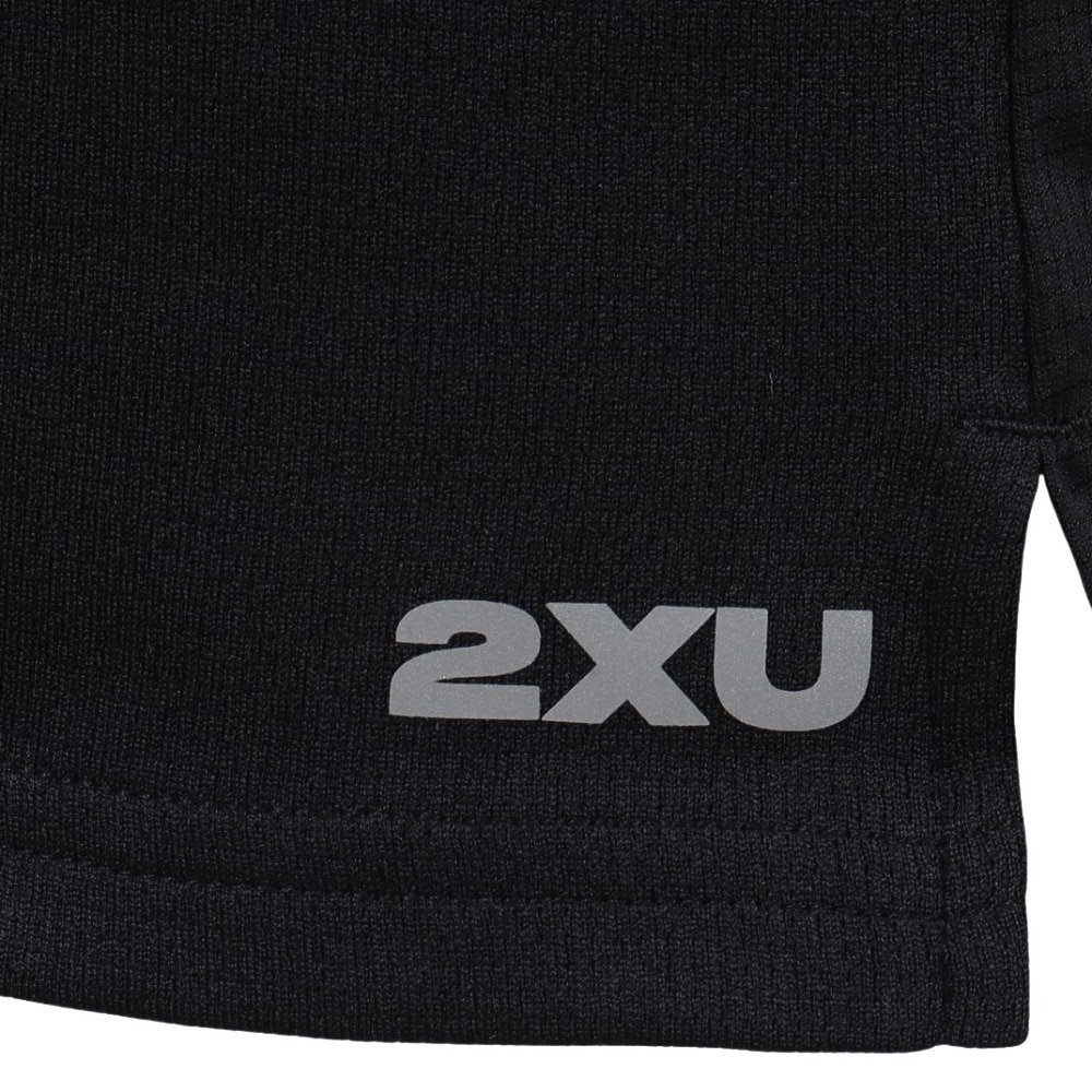 ツー・タイムズ・ユー（2XU）（メンズ）エアロメッシュ長袖シャツ MR7422A-BLK/SRF