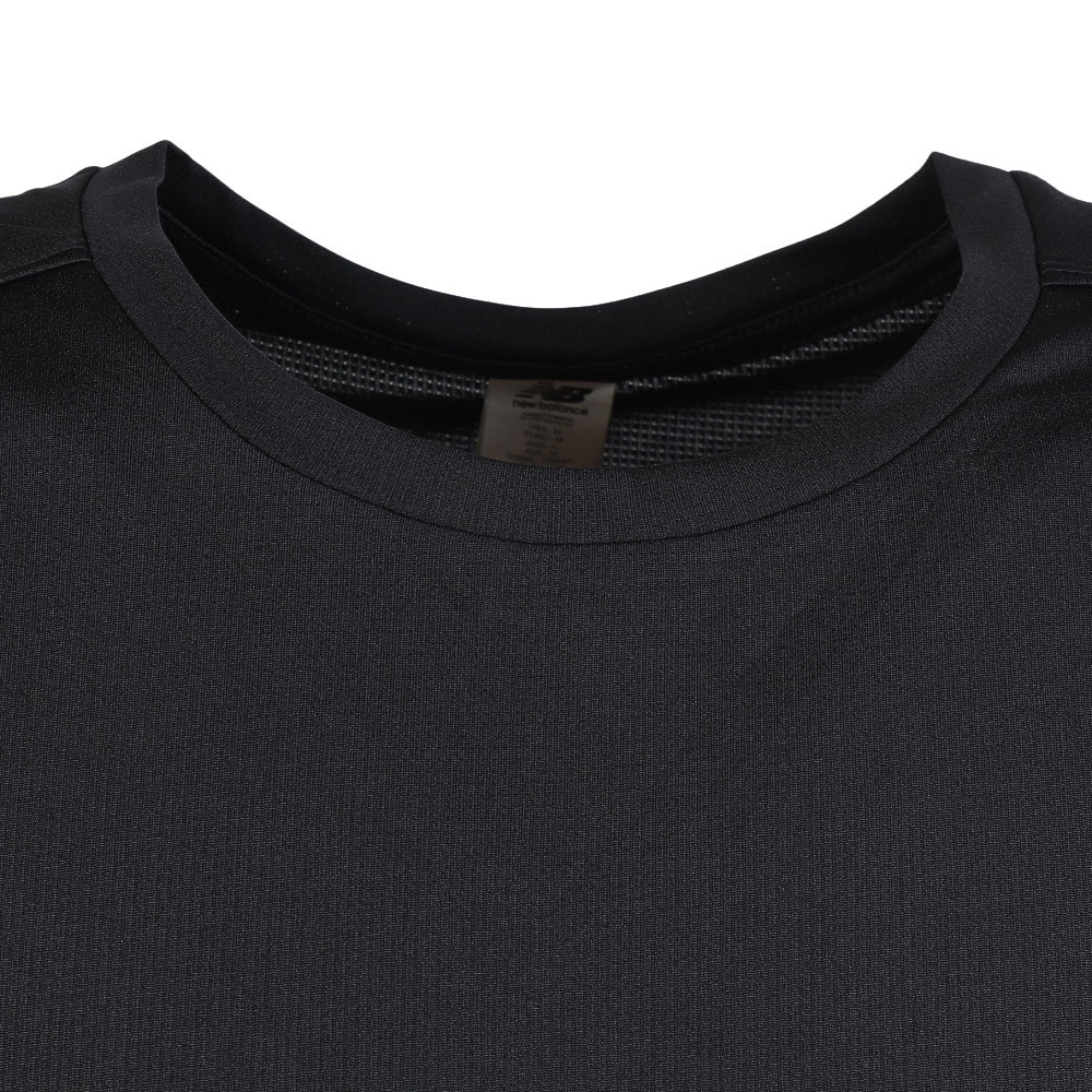 ニューバランス（new balance）（メンズ）スポーツロゴ長袖Tシャツ AMT53405BK