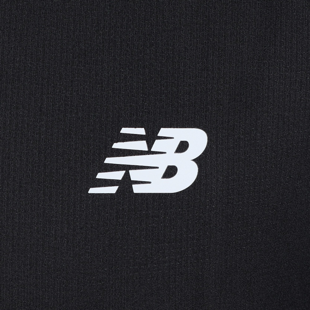 ニューバランス（new balance）（メンズ）スポーツロゴ長袖Tシャツ AMT53405BK