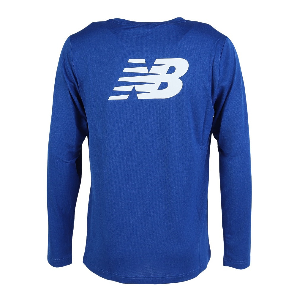 ニューバランス（new balance）（メンズ）スポーツロゴ長袖Tシャツ AMT53405TRY