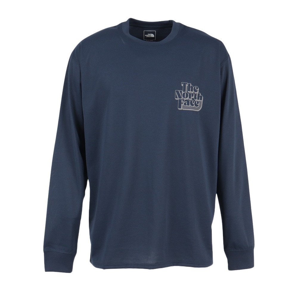 ザ・ノース・フェイス（THE NORTH FACE）（メンズ、レディース）長袖Tシャツ フリーラングラフィッククルー NT62593 UN