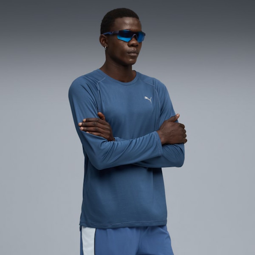 プーマ（PUMA）（メンズ）ラン ヴェロシティ AOP 長袖Tシャツ 527242 80