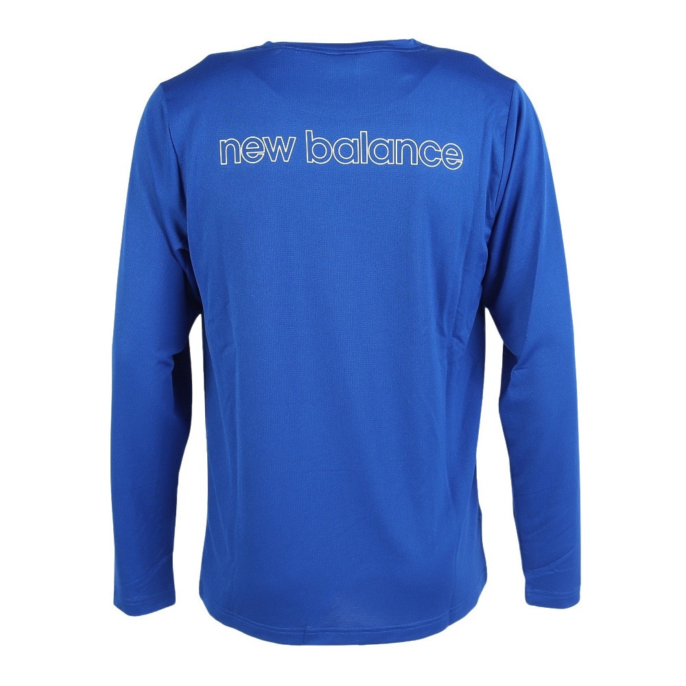 ニューバランス（new balance）（メンズ）スポーツライナー長袖Tシャツ AMT53407TRY