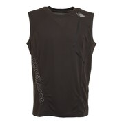 POLEWARDS（メンズ）ランニング SWicking ノースリーブシャツ PW2HJA21 BLK..
