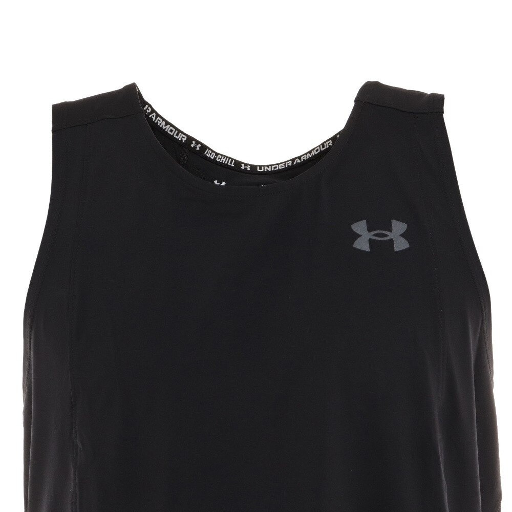 アンダーアーマー(UNDER ARMOUR)(メンズ)アイソチル レイザー タンク 1372300 001