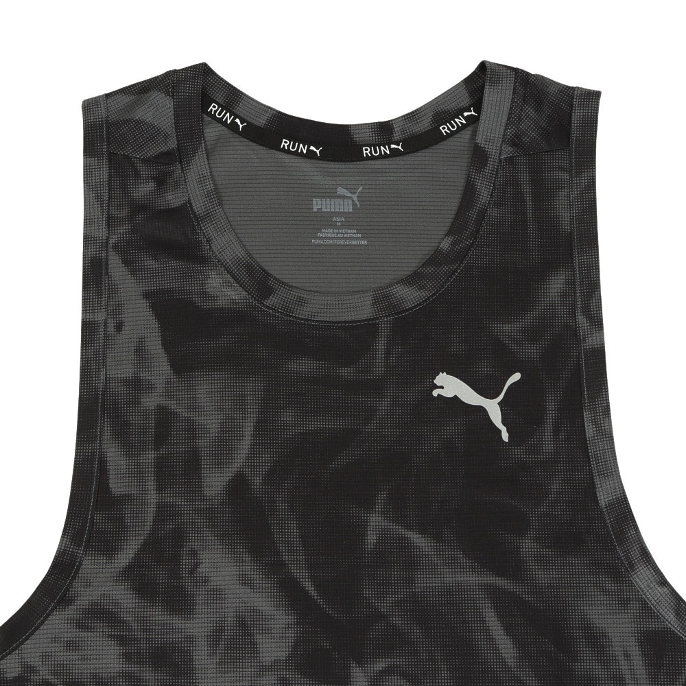 プーマ（PUMA）（メンズ）RUN FAVORITE AOP シングレット 523621 01 BLK スポーツ用品はスーパースポーツゼビオ