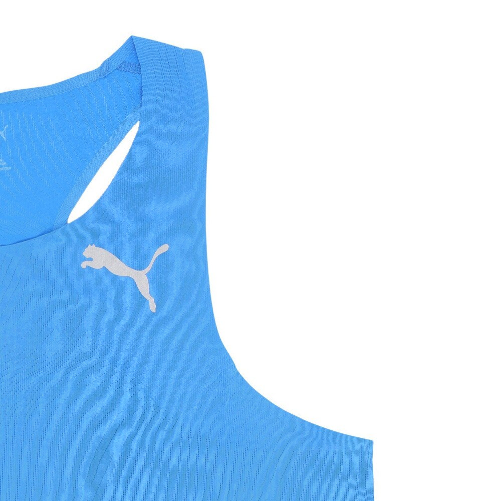 プーマ（PUMA）（メンズ）タンクトップ メンズ RUN ULTRASPUN シングレット 524620 46 BLU