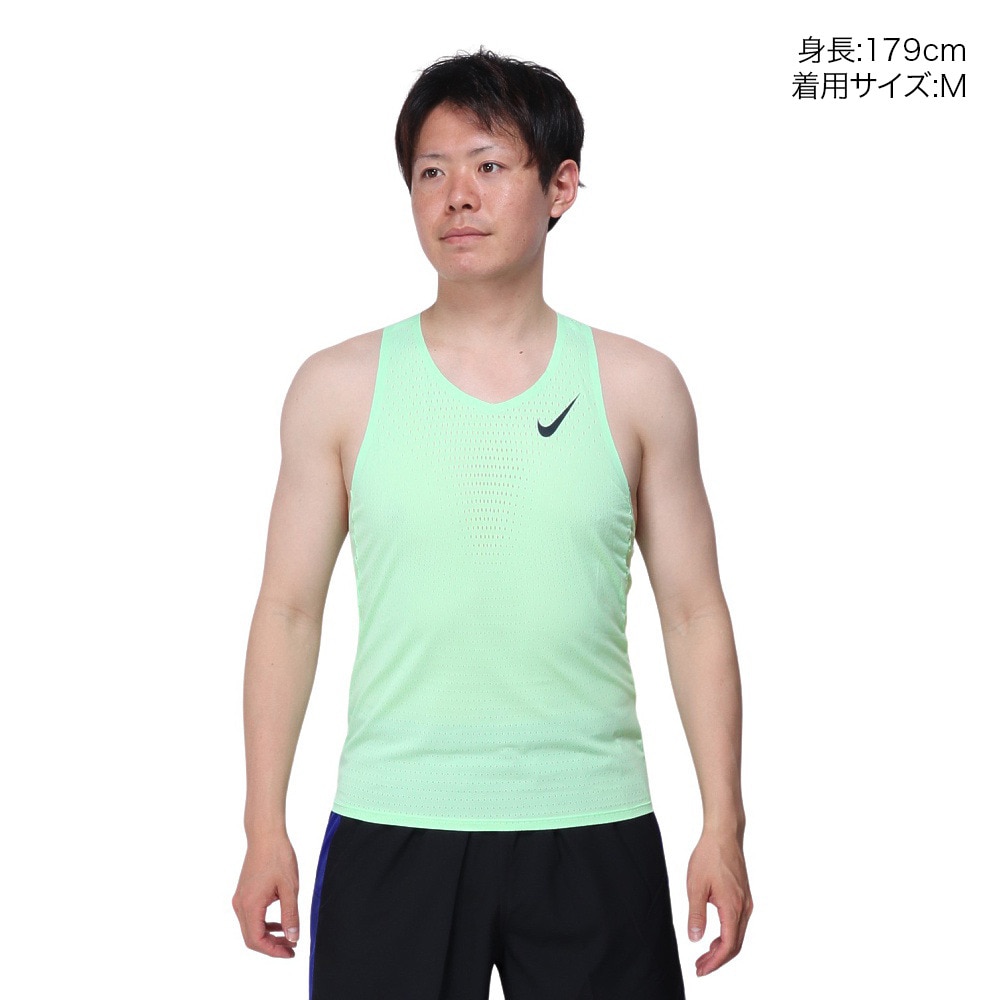 ナイキ（NIKE）（メンズ）エアロスイフト ドライフィット ADV ランニングシングレット FN4232-376