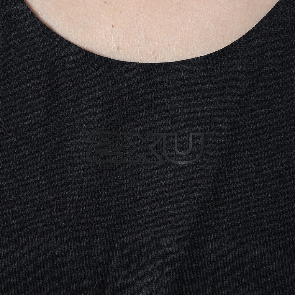 ツー・タイムズ・ユー（2XU）（メンズ）ライトスピード テックシングレット タンクトップ MR7151A-BLK/BRF