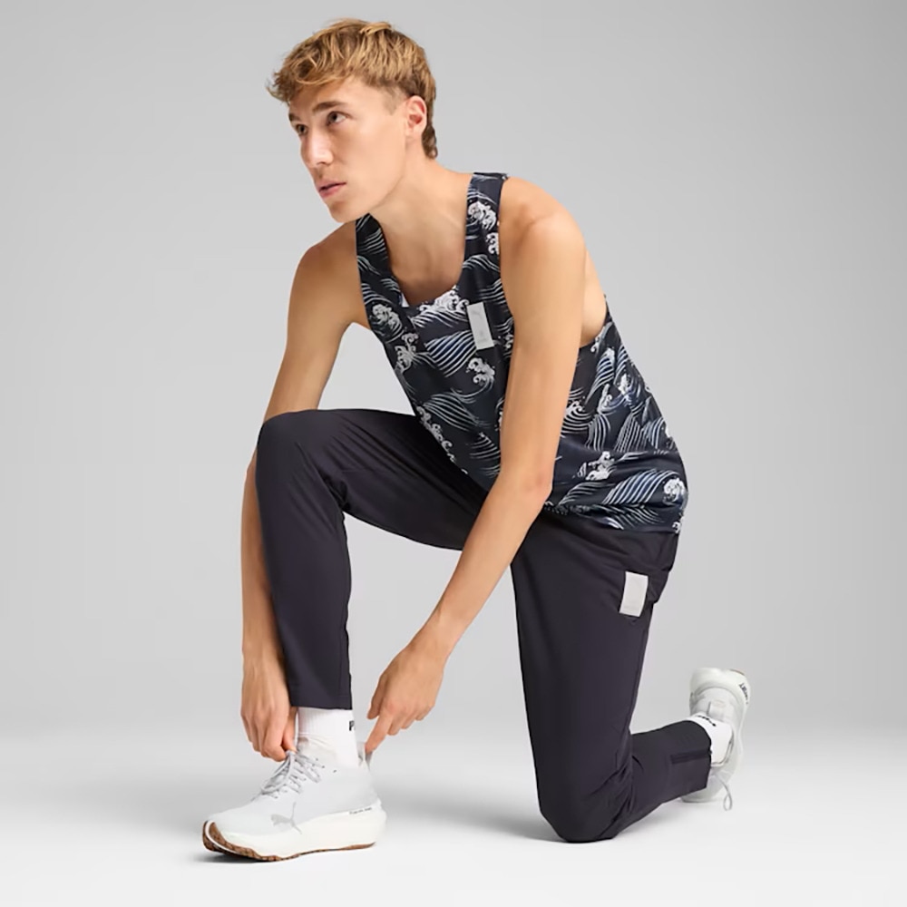 プーマ（PUMA）（メンズ）ランニング SAYSKY シングレット AOP 527222 16 NVY