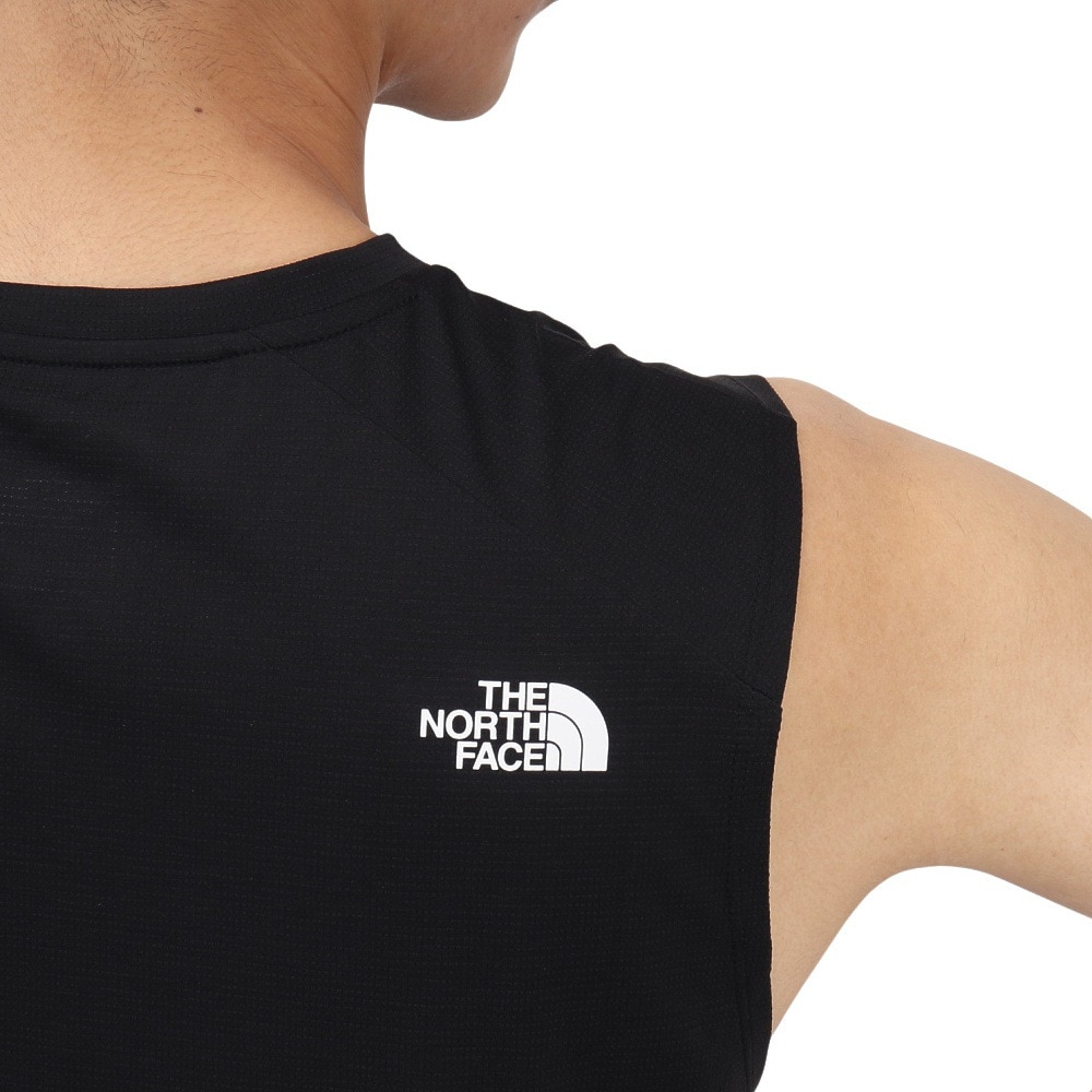 ザ・ノース・フェイス（THE NORTH FACE）（メンズ）スリーブレスGTDメランジクルー ノースリーブシャツ NT12594 K