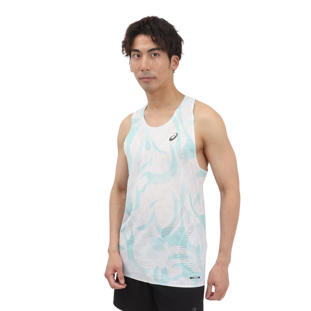 アシックス（ASICS）（メンズ）METARUN グラフィック シングレット 2011D288.100