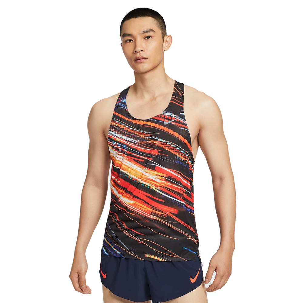 ナイキ（NIKE）（メンズ）ドライフィット ランニングシングレット IF0442-100