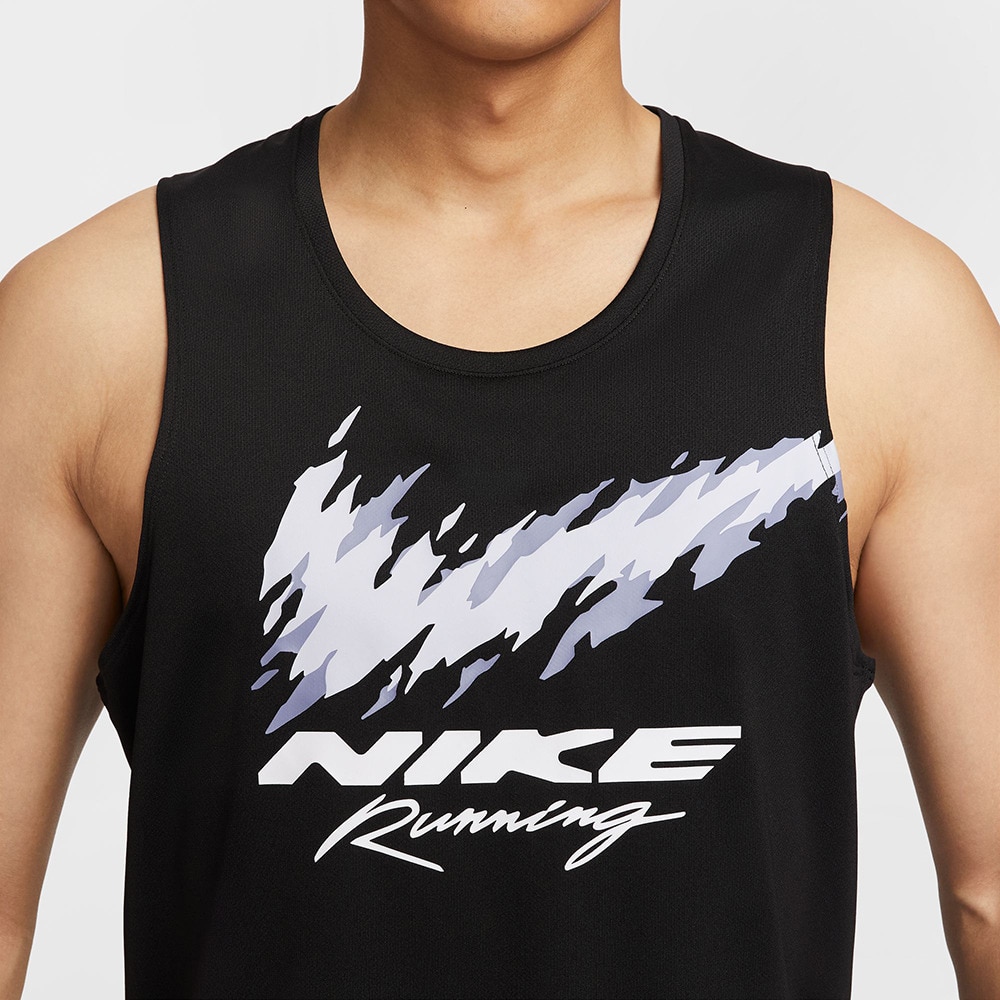 ナイキ（NIKE）（メンズ）マイラー ドライフィット ランニングタンクトップ HV6909-010