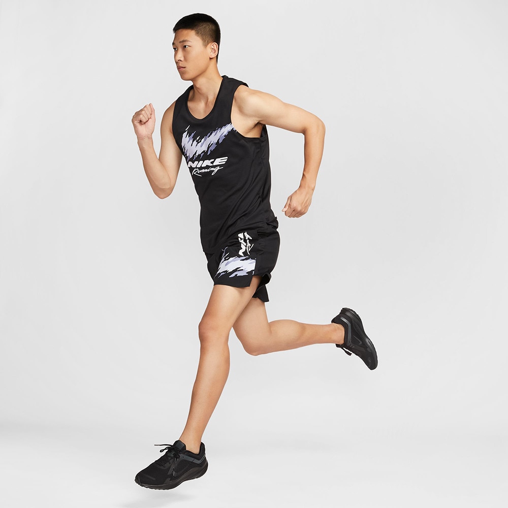 ナイキ（NIKE）（メンズ）マイラー ドライフィット ランニングタンクトップ HV6909-010