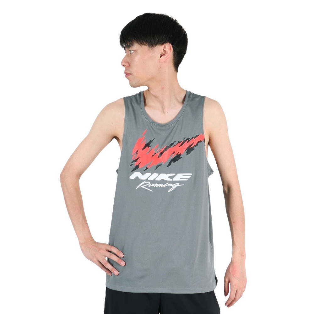 ナイキ（NIKE）（メンズ）ドライフィット マイラー ランニングタンクトップ HV6909-084