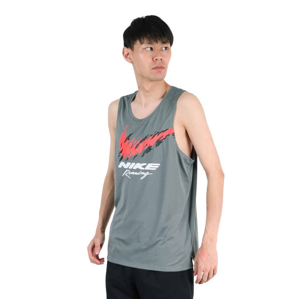 ナイキ（NIKE）（メンズ）ドライフィット マイラー ランニングタンクトップ HV6909-084