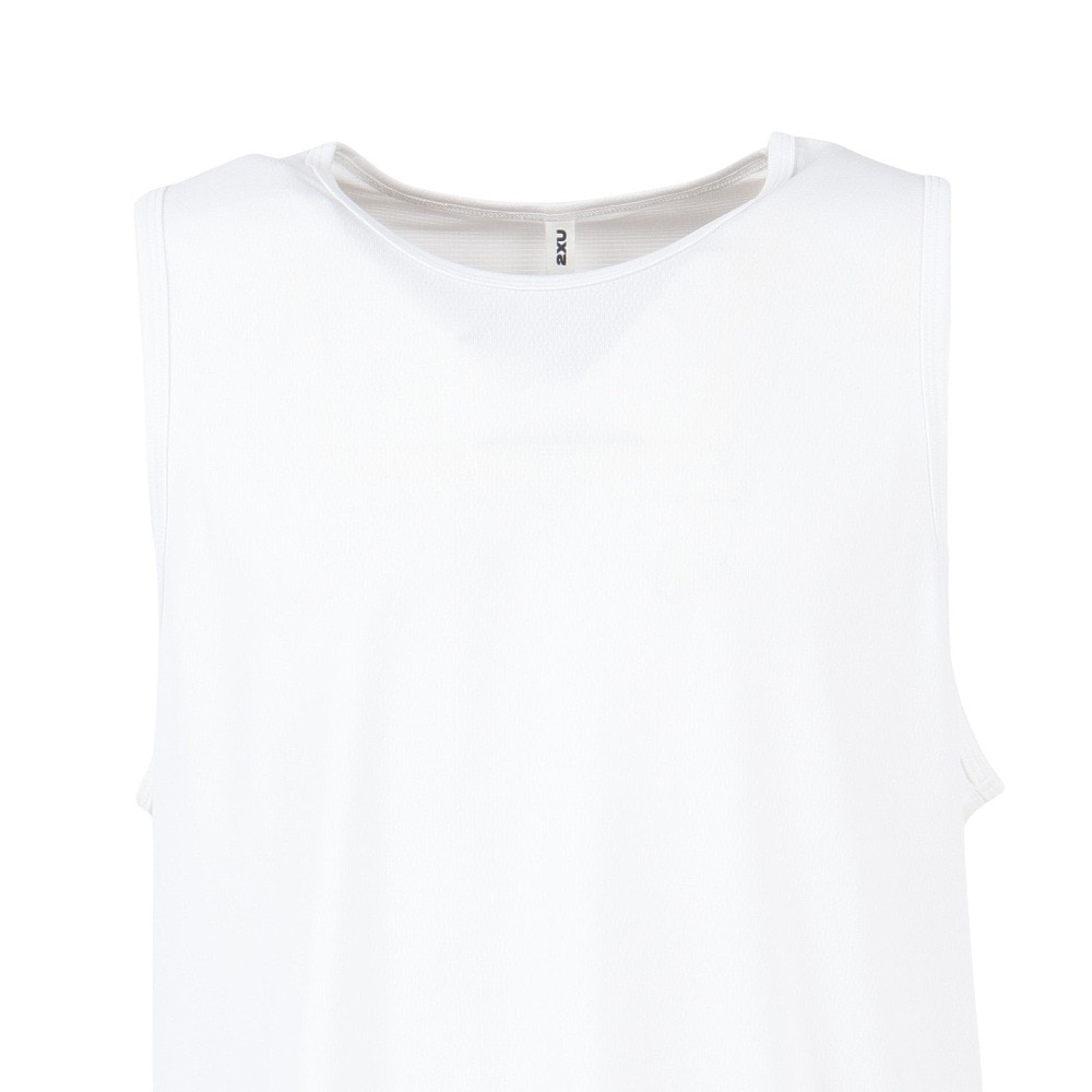 ツー・タイムズ・ユー（2XU）（メンズ）エアロメッシュタンクトップ MR7440A-WHT/SRF