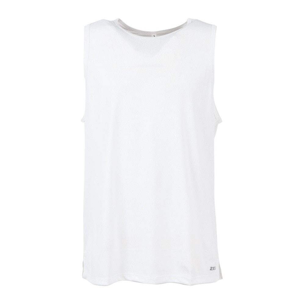 ツー・タイムズ・ユー（2XU）（メンズ）エアロメッシュタンクトップ MR7440A-WHT/SRF