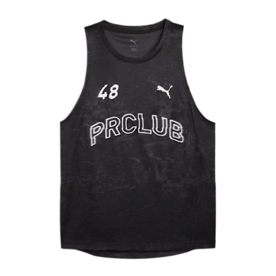 プーマ（PUMA）（メンズ）ランニング ランクラブ グラフィック メッシュ タンクトップ 528224 01 BLK