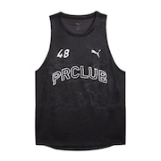 (メンズ)ランニング ランクラブ グラフィック メッシュ タンクトップ 528224 01 BLK