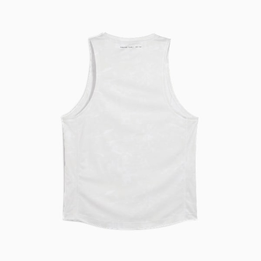 プーマ（PUMA）（メンズ）ランニング ランクラブ グラフィック メッシュ タンクトップ 528224 02 WHT